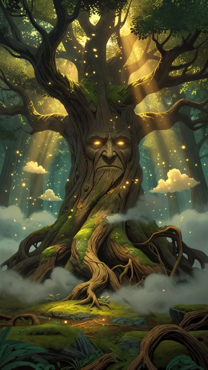 Eigene Hyrule-Illustration: Großer Deku-Baum